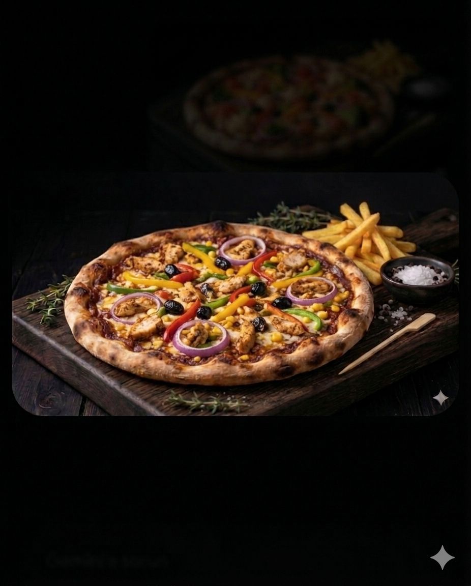 TAVUKLU PİZZA